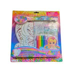 Lisa Frank Doodle & Display Plus Bonus Puzzle Feat. Cassie!!!